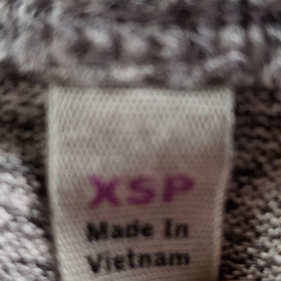 Athleta Tunic Dress Heathered Gray Very Soft & Excellent Condition Sz PXS 2P - Picture 5 of 5